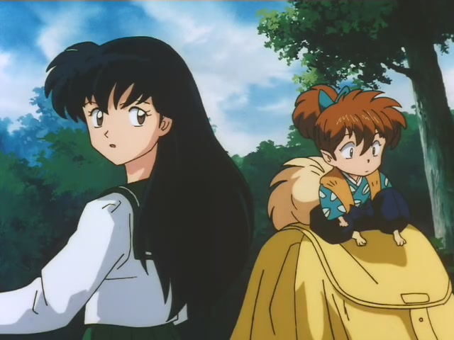 Inuyasha Ep 66: Naraku's Barrier and Kagome's Arrow @ 00:03:18