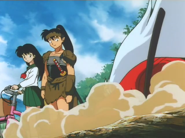 Inuyasha Ep 66: Naraku's Barrier and Kagome's Arrow @ 00:03:52