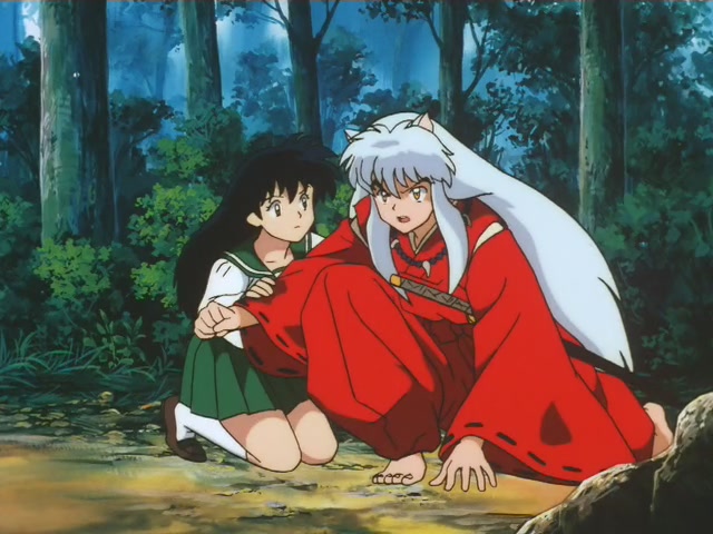 Inuyasha Ep 66: Naraku's Barrier and Kagome's Arrow @ 00:04:22