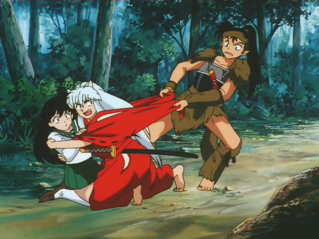 Inuyasha Ep 66: Naraku's Barrier and Kagome's Arrow @ 00:04:44