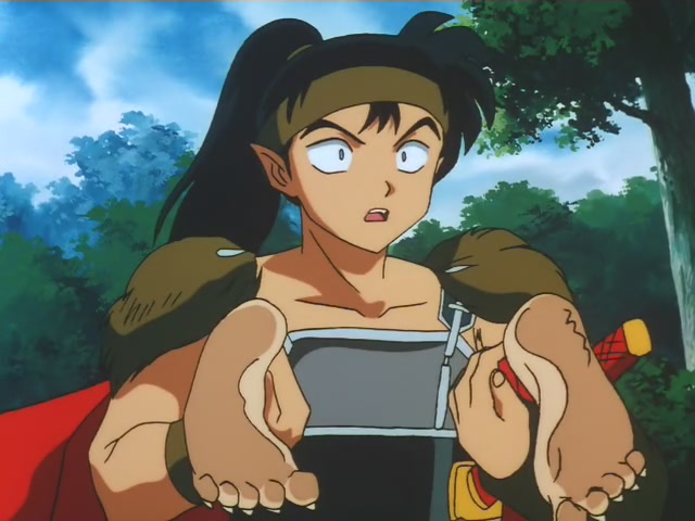 Inuyasha Ep 66: Naraku's Barrier and Kagome's Arrow @ 00:04:52