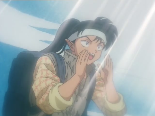 Inuyasha Ep 69: Terror of the Faceless Man @ 00:02:47