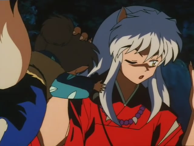 Inuyasha Ep 69: Terror of the Faceless Man @ 00:06:53