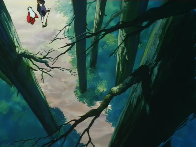 Inuyasha Ep 69: Terror of the Faceless Man @ 00:09:28