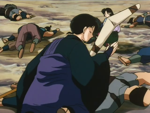Inuyasha Ep 69: Terror of the Faceless Man @ 00:10:03