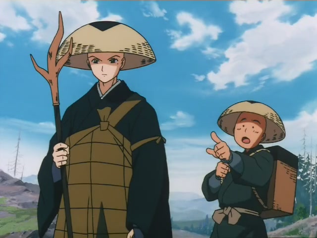 Inuyasha Ep 69: Terror of the Faceless Man @ 00:10:50