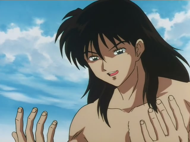Inuyasha Ep 69: Terror of the Faceless Man @ 00:11:55