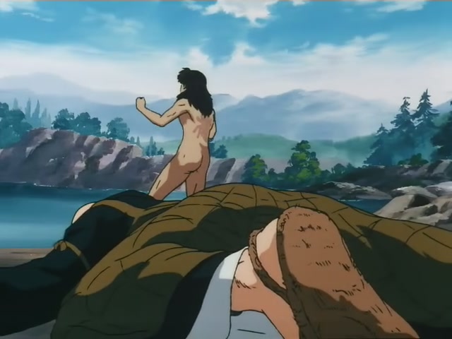 Inuyasha Ep 69: Terror of the Faceless Man @ 00:11:59