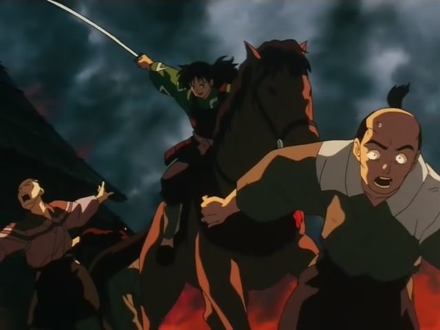 Inuyasha Ep 69: Terror of the Faceless Man @ 00:12:55
