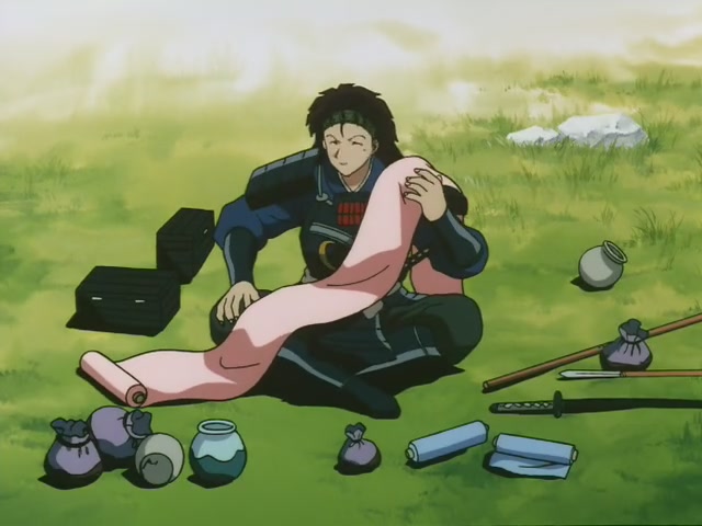 Inuyasha Ep 69: Terror of the Faceless Man @ 00:13:12