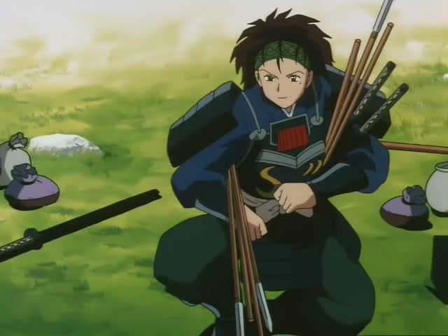 Inuyasha Ep 69: Terror of the Faceless Man @ 00:13:29