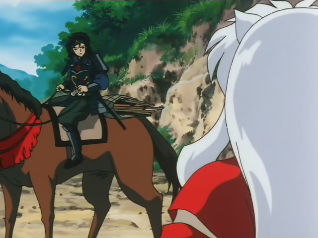 Inuyasha Ep 69: Terror of the Faceless Man @ 00:17:05