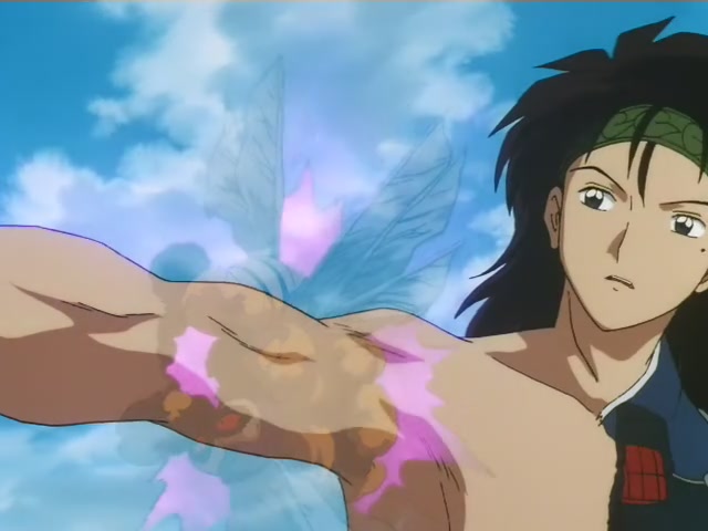 Inuyasha Ep 69: Terror of the Faceless Man @ 00:18:14