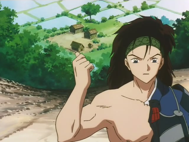 Inuyasha Ep 69: Terror of the Faceless Man @ 00:18:22