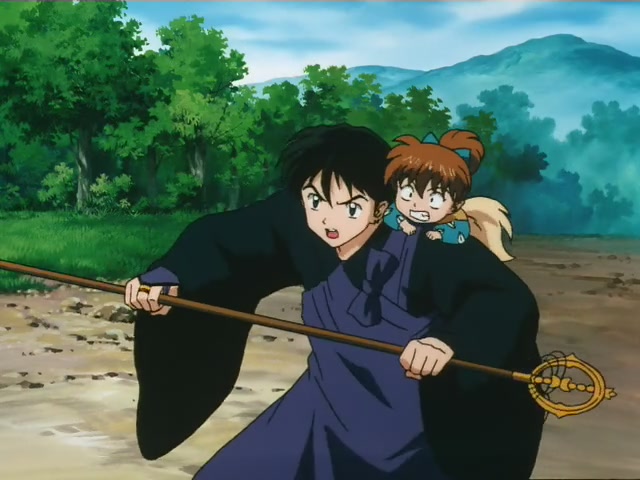 Inuyasha Ep 69: Terror of the Faceless Man @ 00:18:39