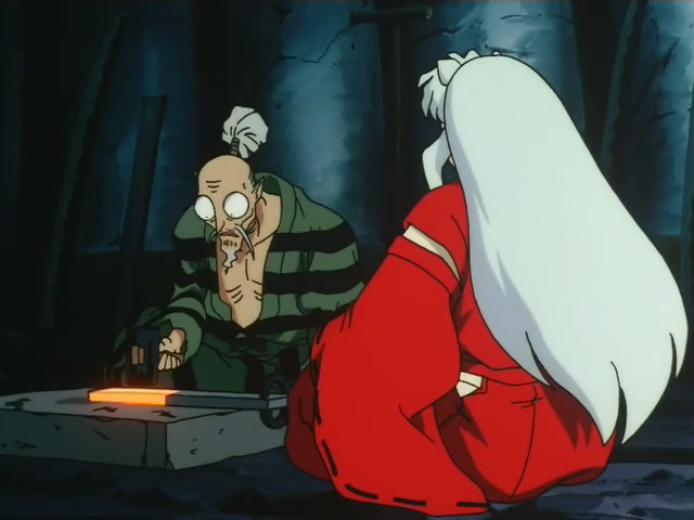Inuyasha Ep 72: Totosai's Rigid Training @ 00:01:21