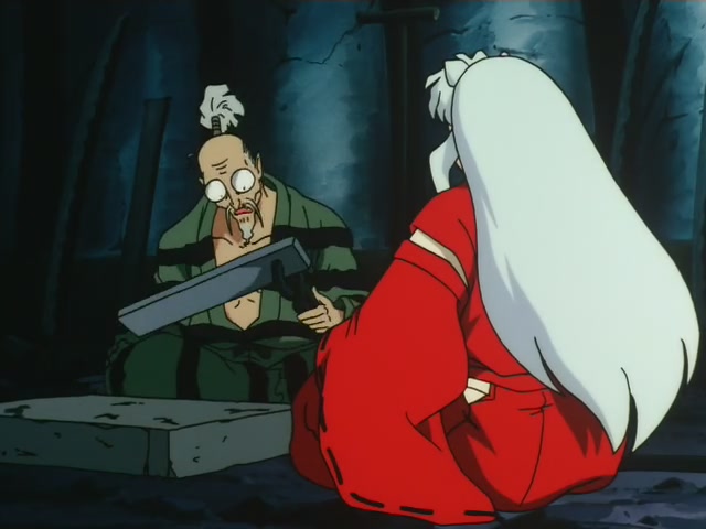 Inuyasha Ep 72: Totosai's Rigid Training @ 00:01:25