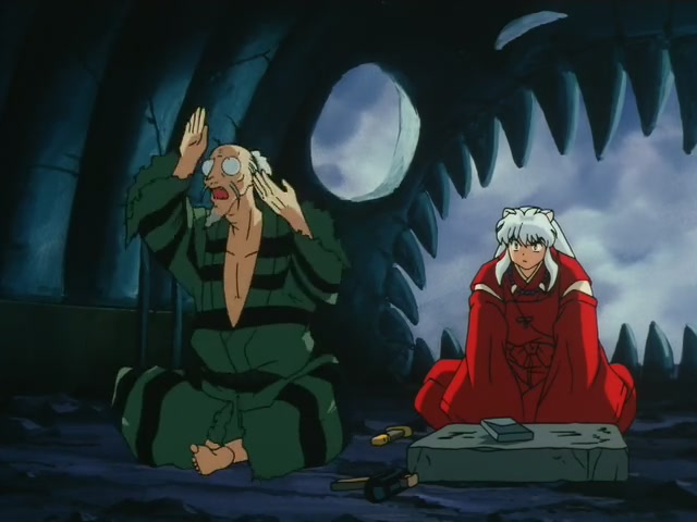 Inuyasha Ep 72: Totosai's Rigid Training @ 00:02:26