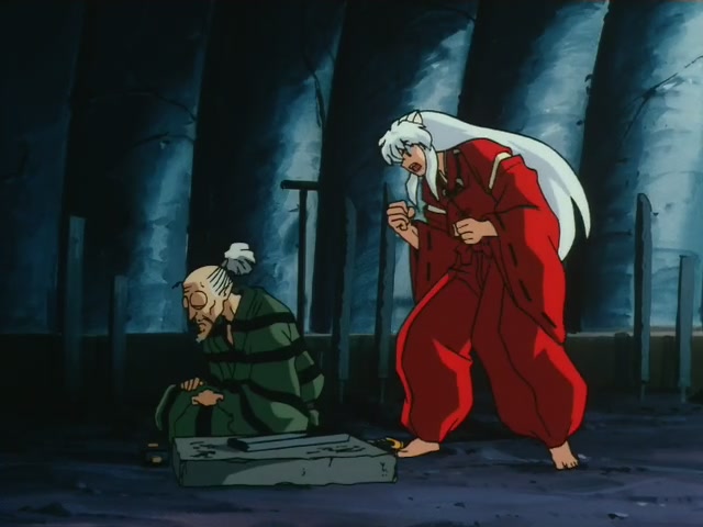 Inuyasha Ep 72: Totosai's Rigid Training @ 00:02:34