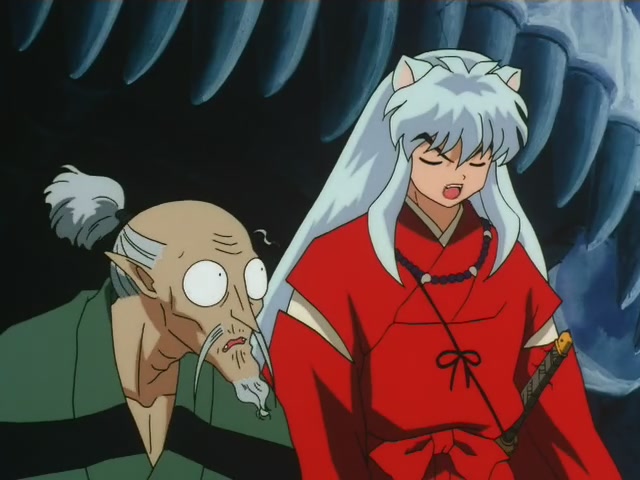 Inuyasha Ep 72: Totosai's Rigid Training @ 00:04:13