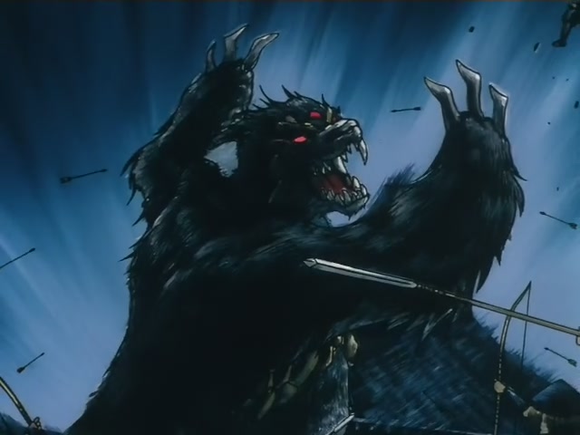 Inuyasha Ep 78: Sesshomaru and Inuyasha United @ 00:01:08