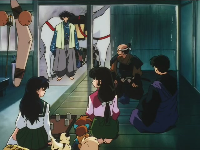 Inuyasha Ep 78: Sesshomaru and Inuyasha United @ 00:03:52