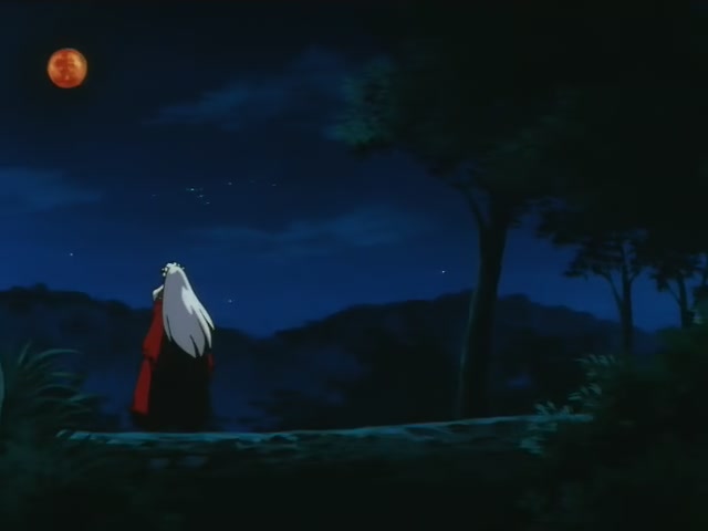Inuyasha Ep 80: Inuyasha Shows His Tears for the First Time @ 00:01:08