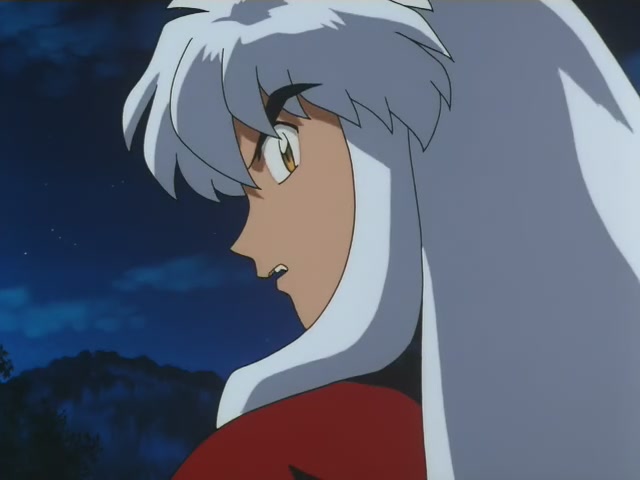 Inuyasha Ep 80: Inuyasha Shows His Tears for the First Time @ 00:01:21