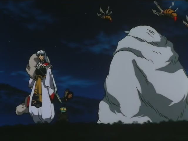 Inuyasha Ep 80: Inuyasha Shows His Tears for the First Time @ 00:02:09