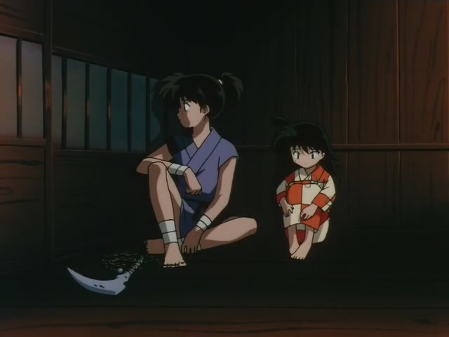 Inuyasha Ep 80: Inuyasha Shows His Tears for the First Time @ 00:05:14