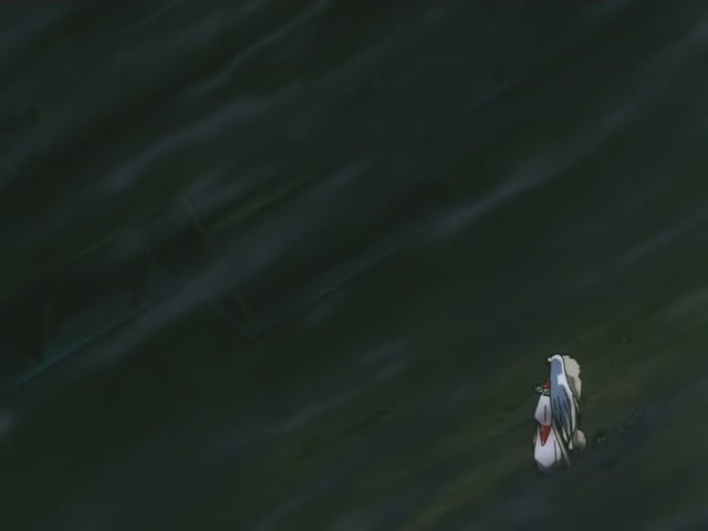 Inuyasha Ep 80: Inuyasha Shows His Tears for the First Time @ 00:07:18