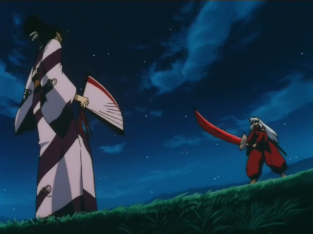 Inuyasha Ep 80: Inuyasha Shows His Tears for the First Time @ 00:18:56