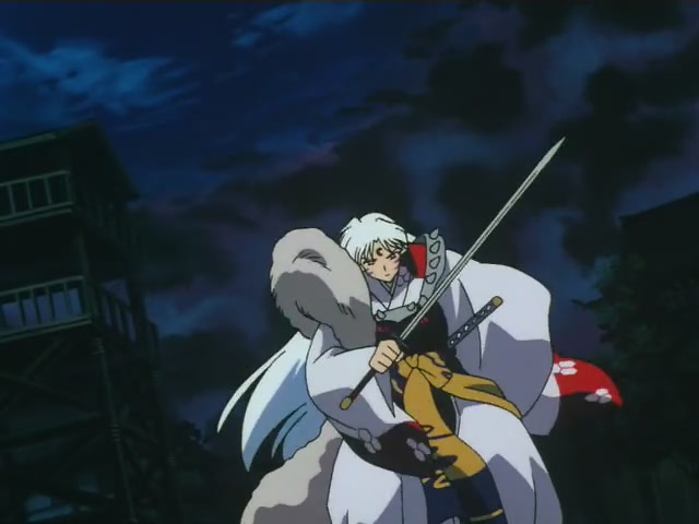 Inuyasha Ep 81: Vanishing Point Naraku Disappears @ 00:00:55