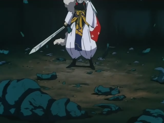 Inuyasha Ep 81: Vanishing Point Naraku Disappears @ 00:01:08