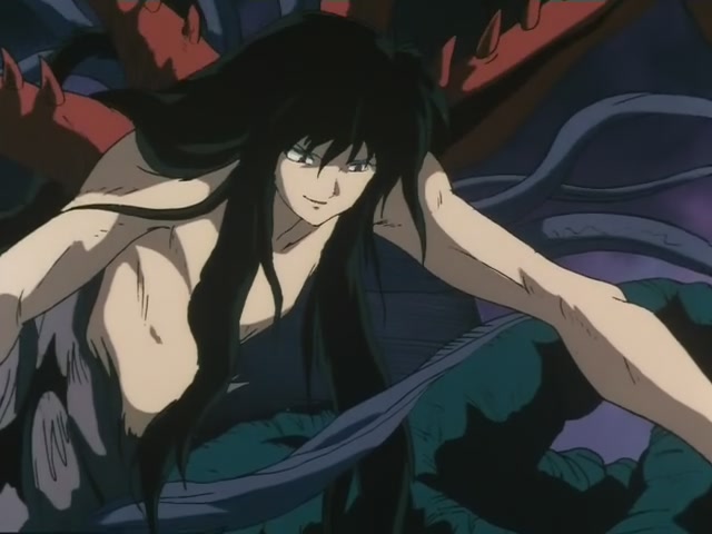 Inuyasha Ep 81: Vanishing Point Naraku Disappears @ 00:02:00