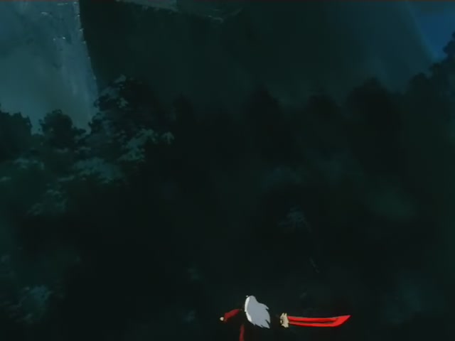 Inuyasha Ep 81: Vanishing Point Naraku Disappears @ 00:03:17