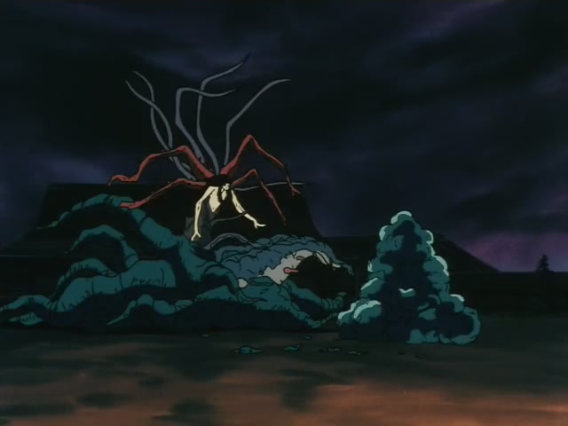 Inuyasha Ep 81: Vanishing Point Naraku Disappears @ 00:03:48
