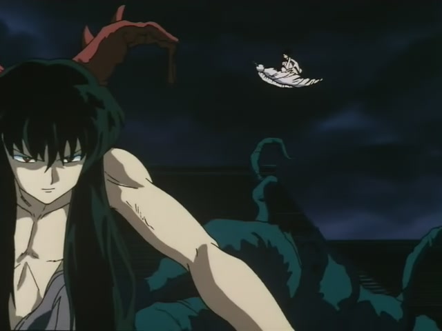 Inuyasha Ep 81: Vanishing Point Naraku Disappears @ 00:05:18