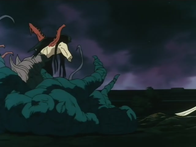 Inuyasha Ep 81: Vanishing Point Naraku Disappears @ 00:05:44