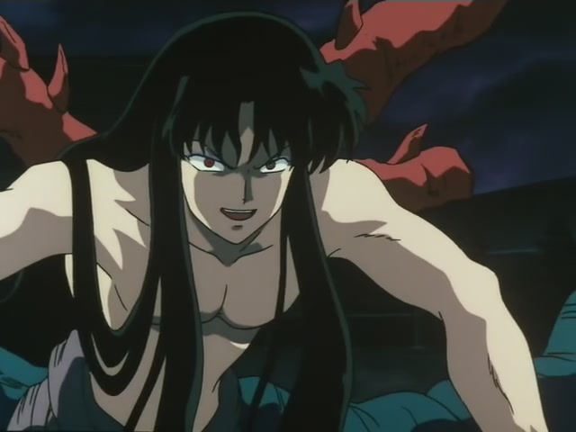Inuyasha Ep 81: Vanishing Point Naraku Disappears @ 00:07:14