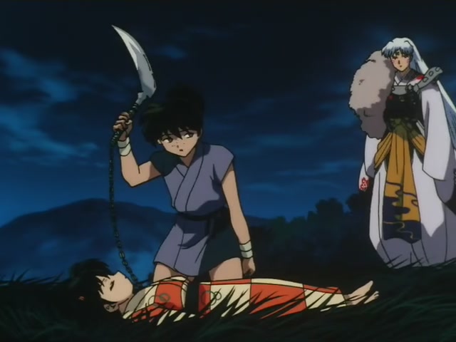 Inuyasha Ep 81: Vanishing Point Naraku Disappears @ 00:15:38