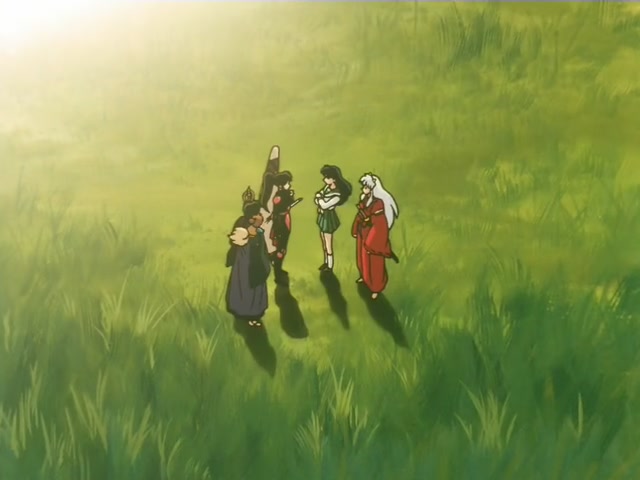 Inuyasha Ep 81: Vanishing Point Naraku Disappears @ 00:19:13