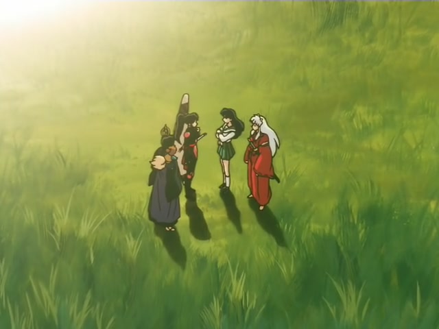 Inuyasha Ep 81: Vanishing Point Naraku Disappears @ 00:19:17