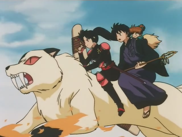 Inuyasha Ep 84: Kikyo Stolen by Naraku @ 00:00:51