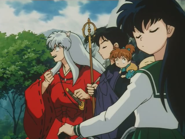 Inuyasha Ep 91: The Suspicious Faith Healer @ 00:01:00