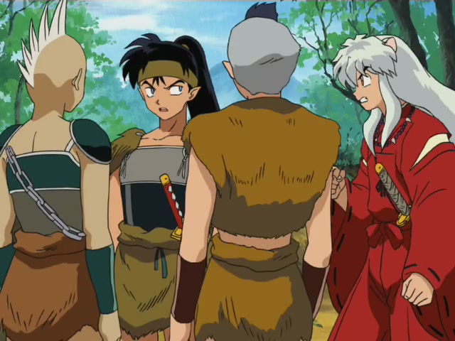 Inuyasha Ep 99: Wolves Demons and Humans @ 00:06:37