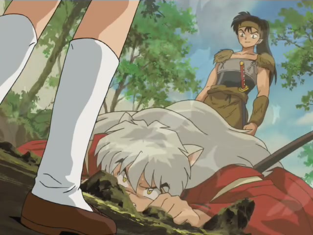 Inuyasha Ep 99: Wolves Demons and Humans @ 00:08:56