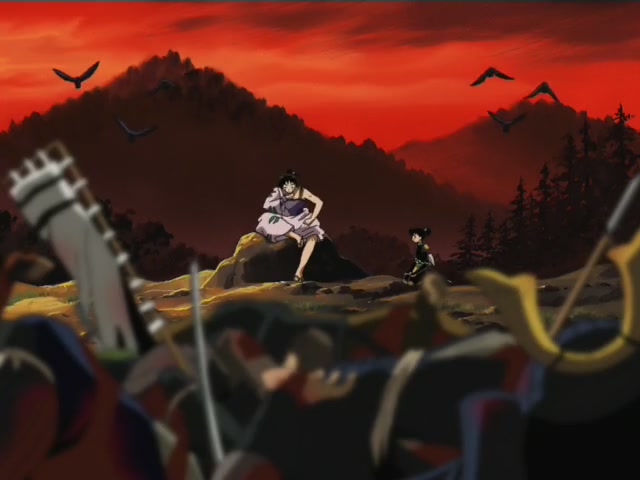 Inuyasha Ep 103: The Band of Seven Resurrected @ 00:02:12