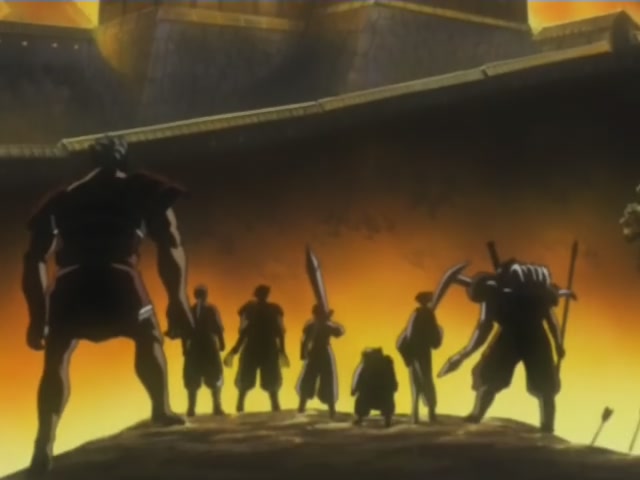 Inuyasha Ep 103: The Band of Seven Resurrected @ 00:05:41