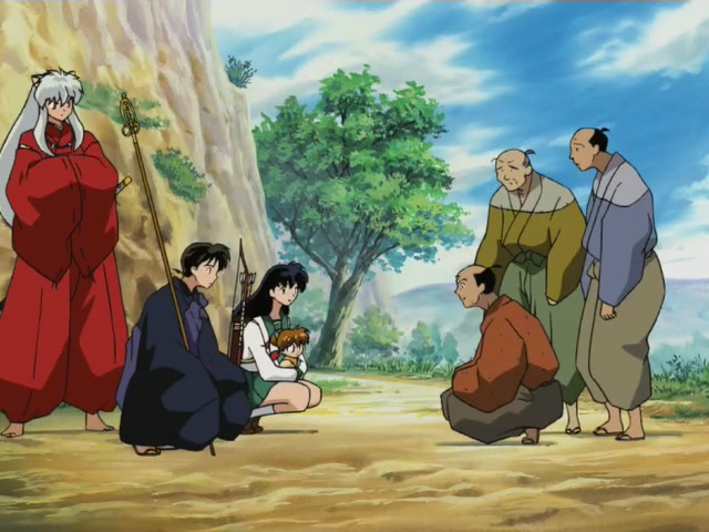Inuyasha Ep 103: The Band of Seven Resurrected @ 00:07:33